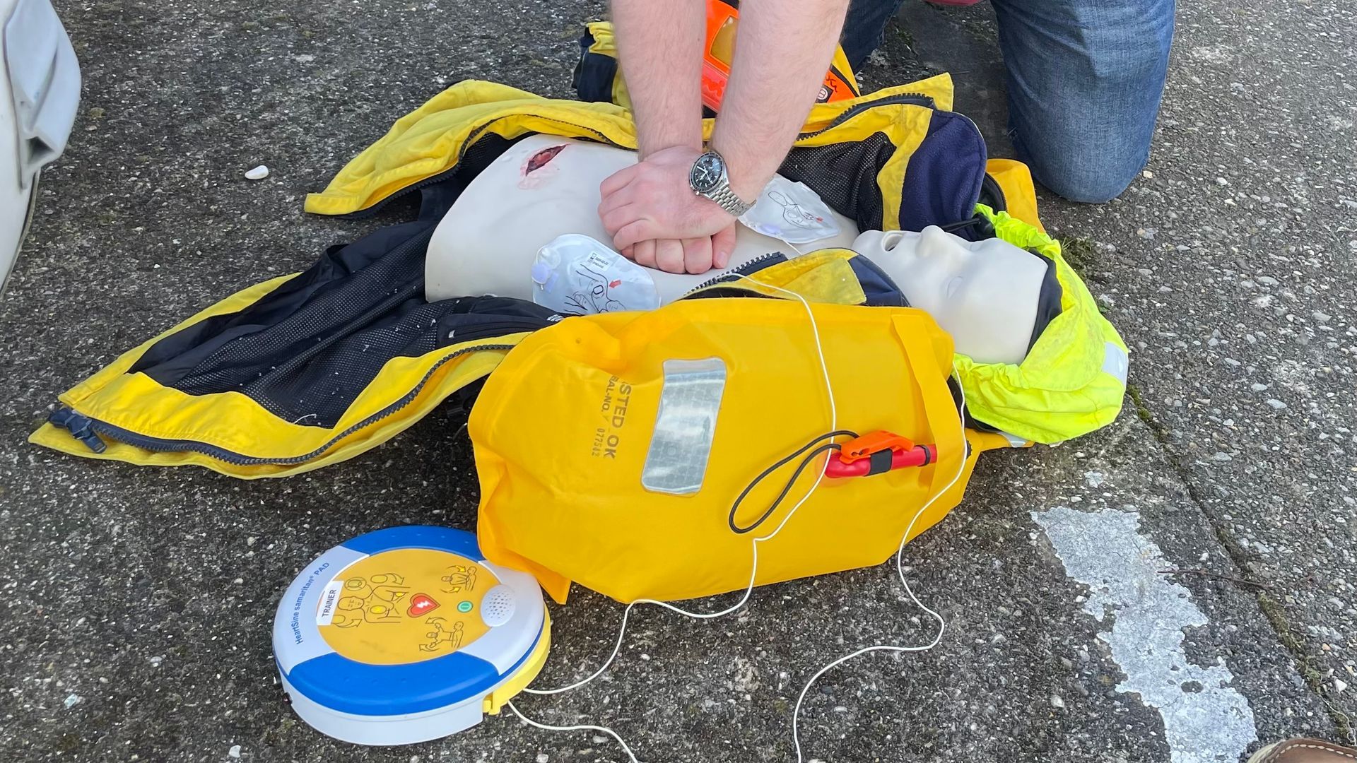 First aid at sea