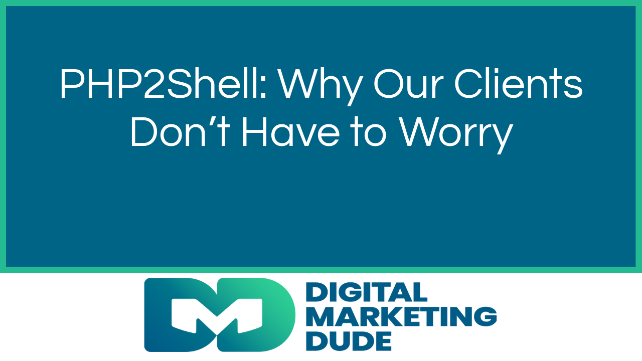 Digital Marketing Dude banner reading 