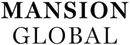A black and white logo for mansion global
