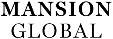 A black and white logo for mansion global