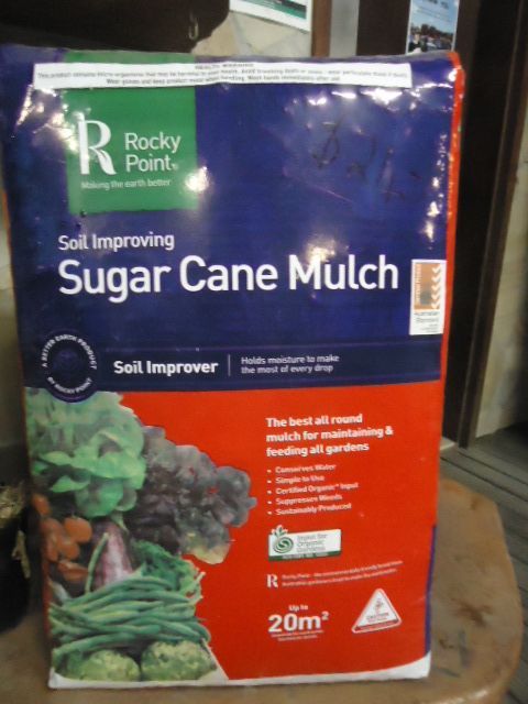 Sugar Cane Mulch Bale