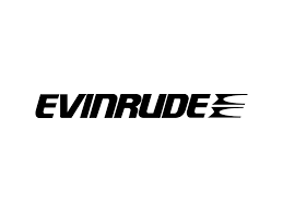 Evinrude logo in black text on a white background