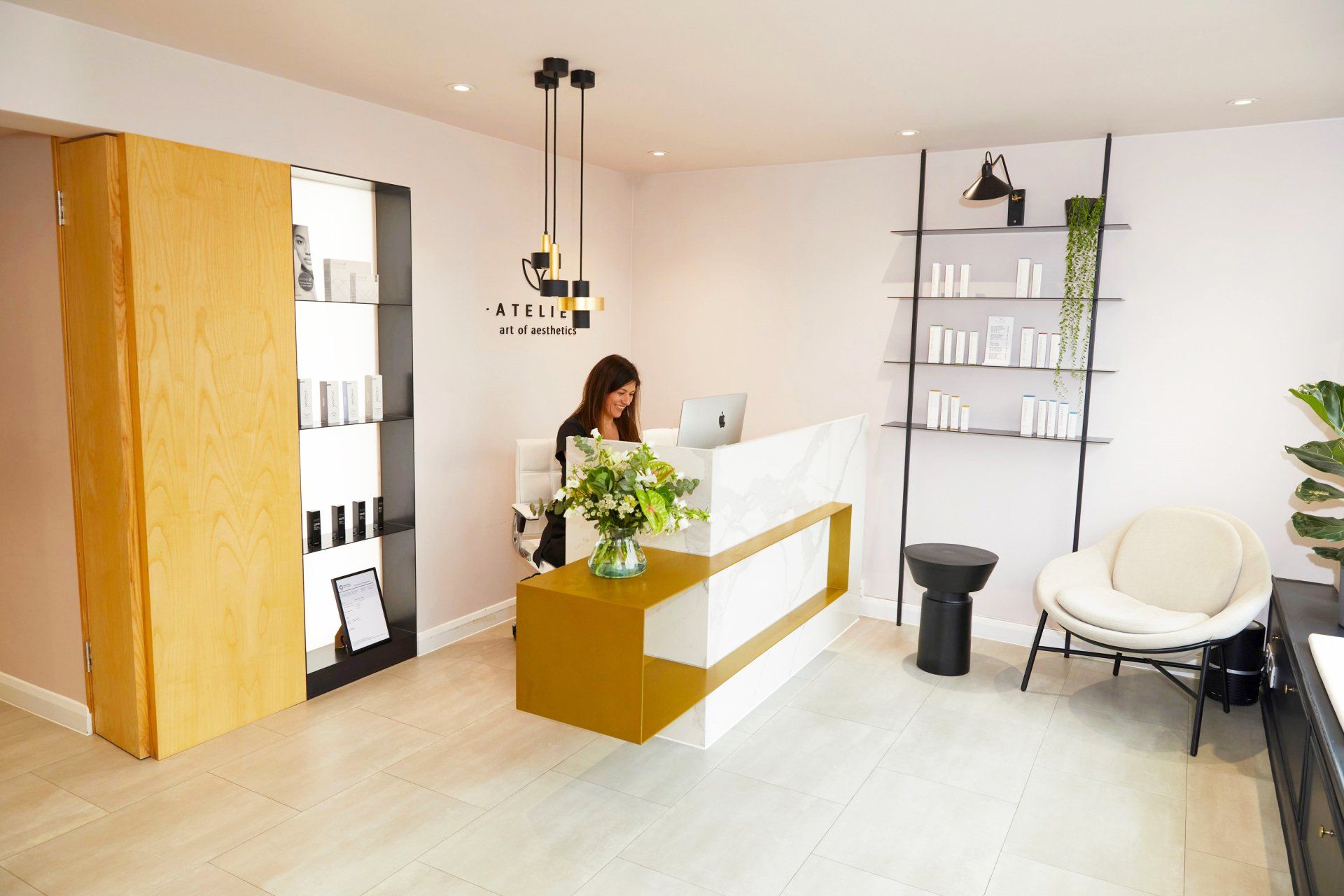 Reception area