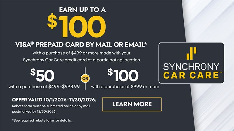 Synchrony Financing Offer | Lee Myles AutoCare + Transmissions - Hazlet