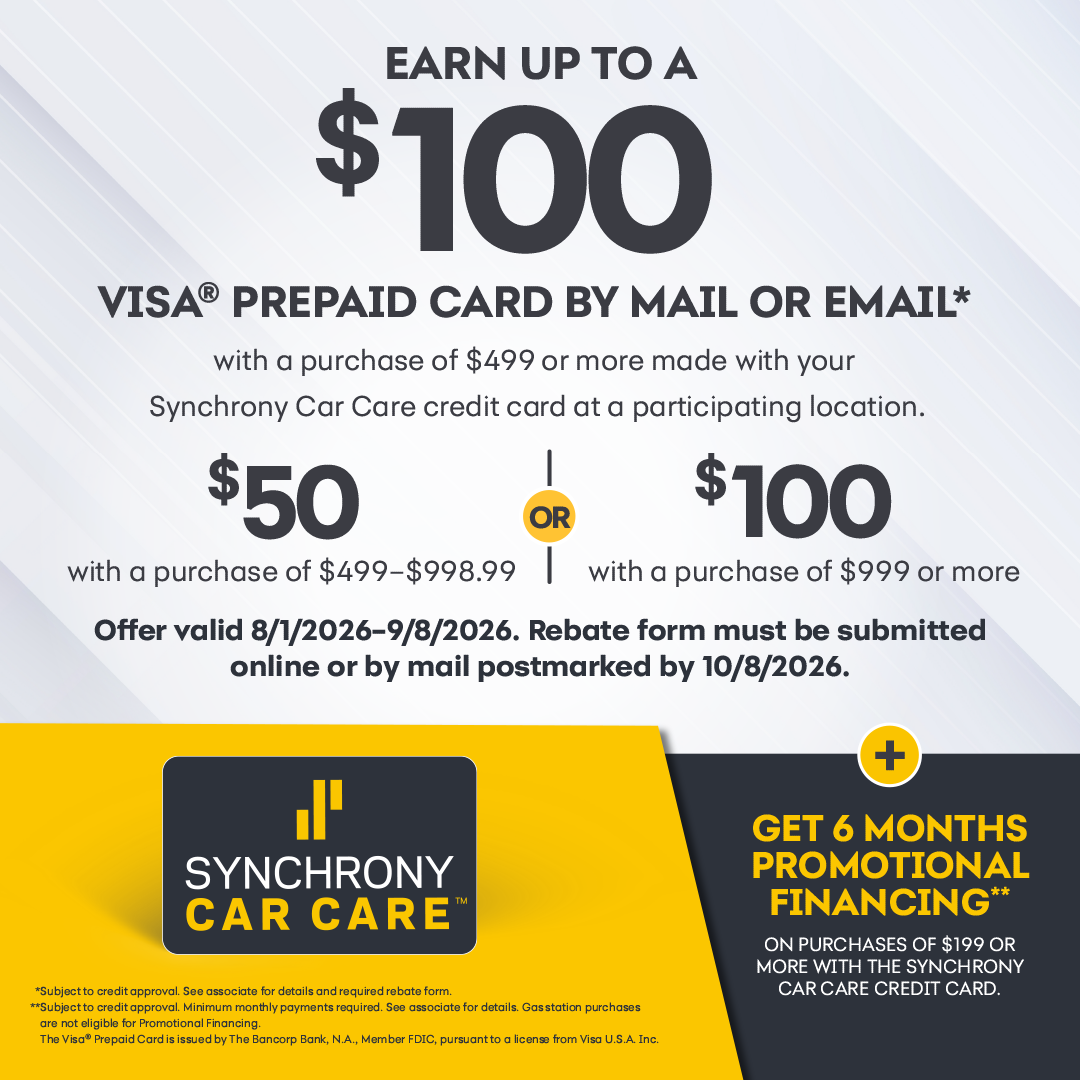 Synchrony Financing Offer | Lee Myles AutoCare + Transmissions - Hazlet