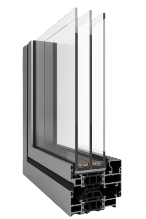 Aluminium+European / Tilt and Turn Alu clad Window