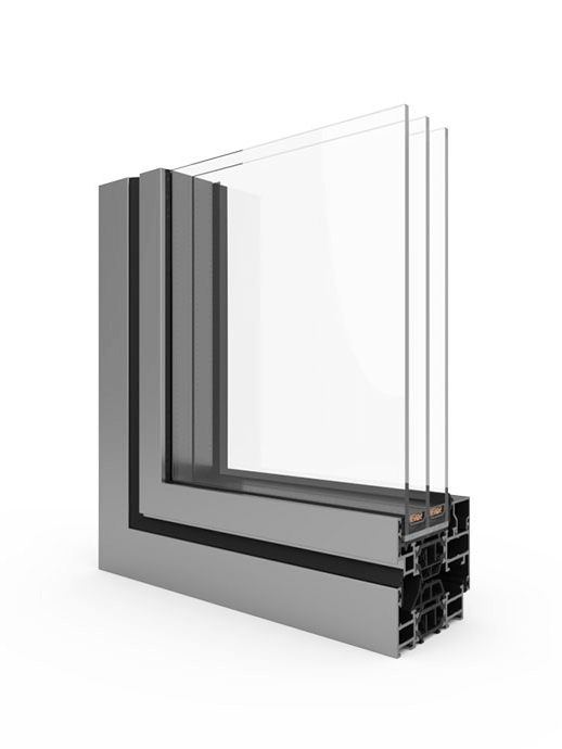 Maxlight Modern Tilt and Turn Alu clad Window