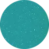 A blue circle with white dots on it on a white background.