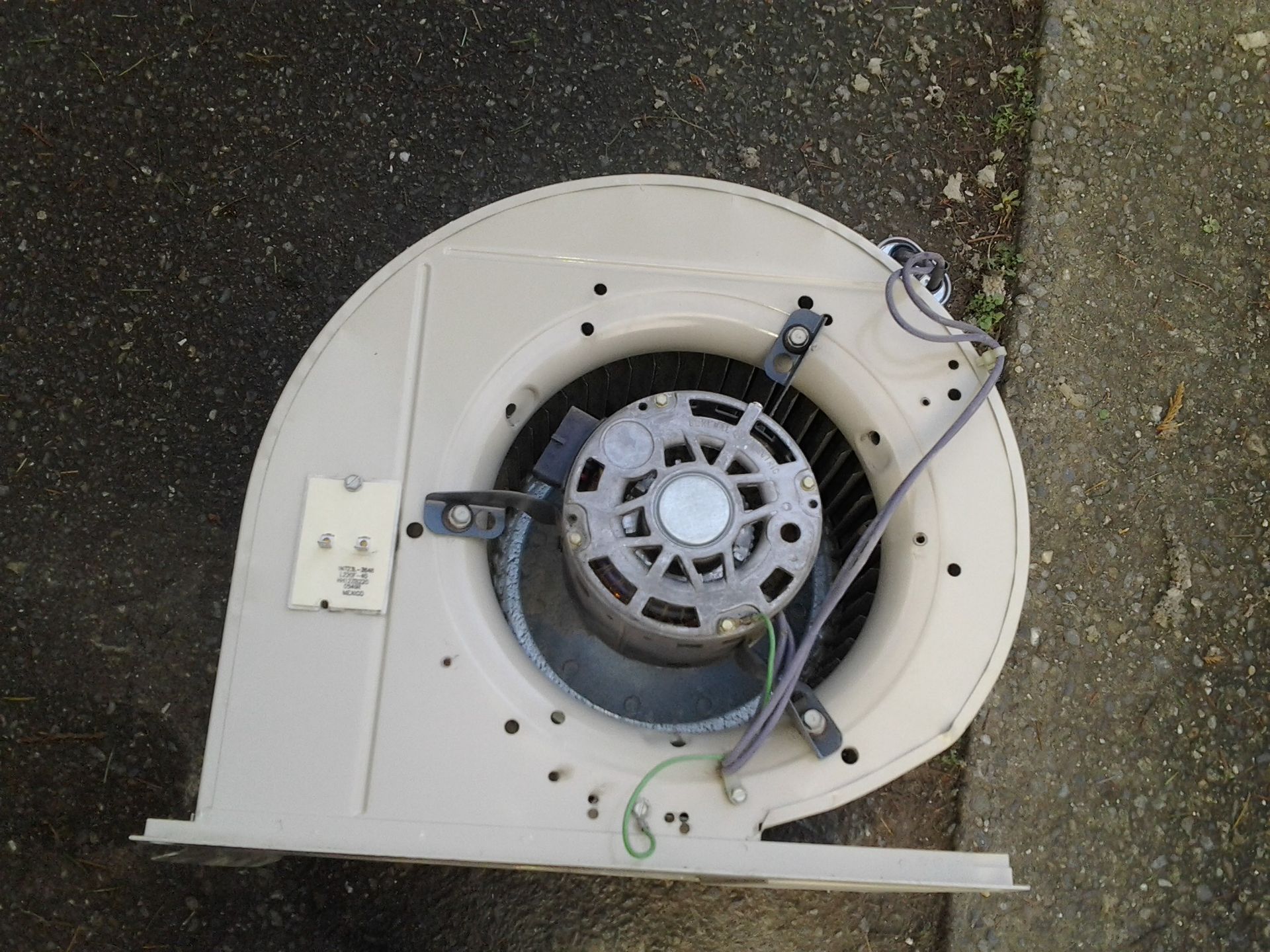 Professionally restored HVAC blower unit by Kings Heating, alternative to full AC replacement