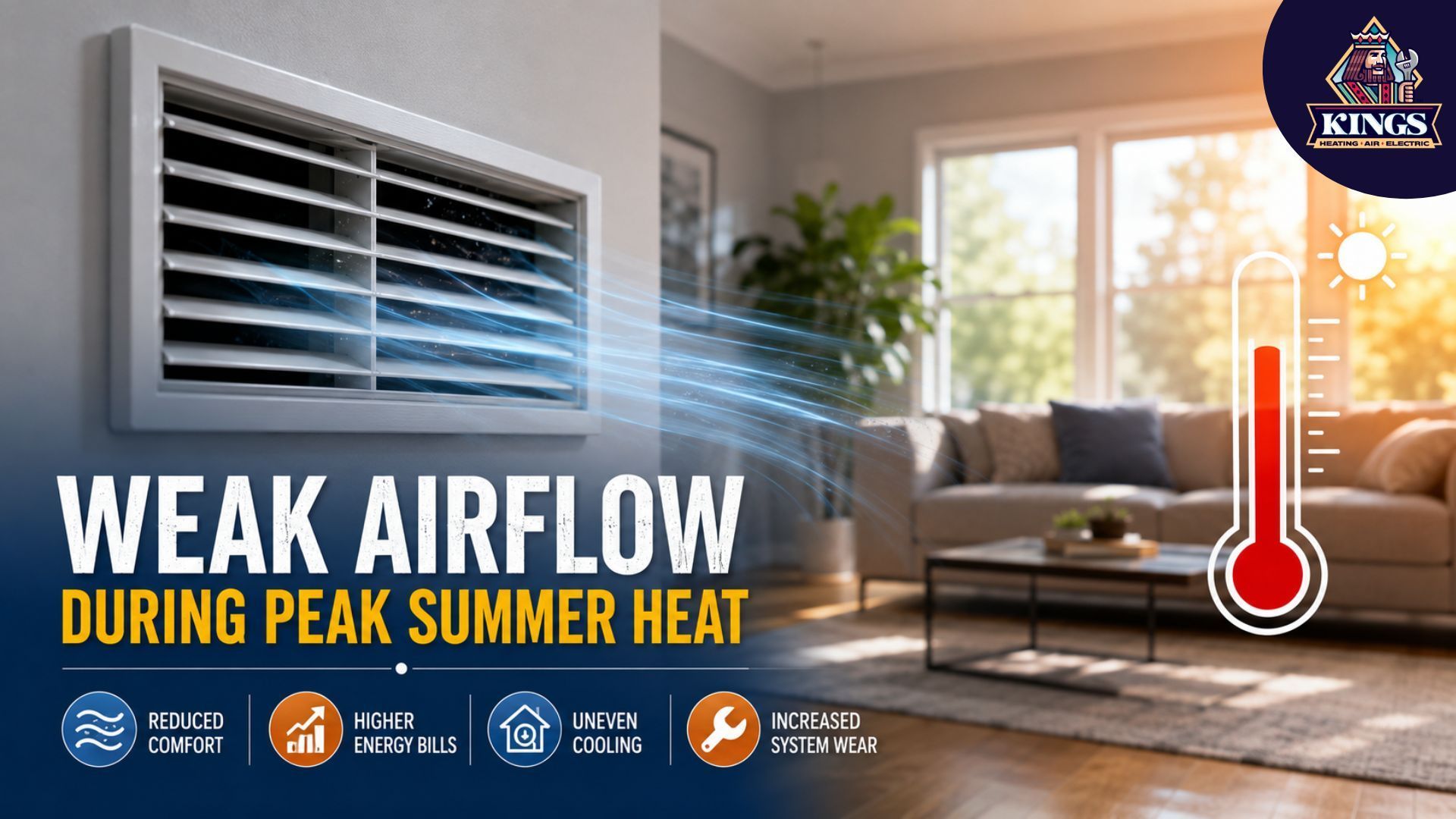What Causes Weak Airflow in Lynnwood Homes During Peak Summer Heat
