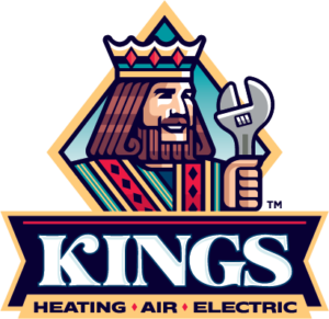 Kings Heating, Air and Electric logo