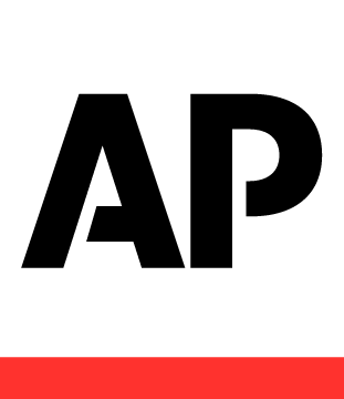 Black AP letters on a white background with a red bar at the bottom