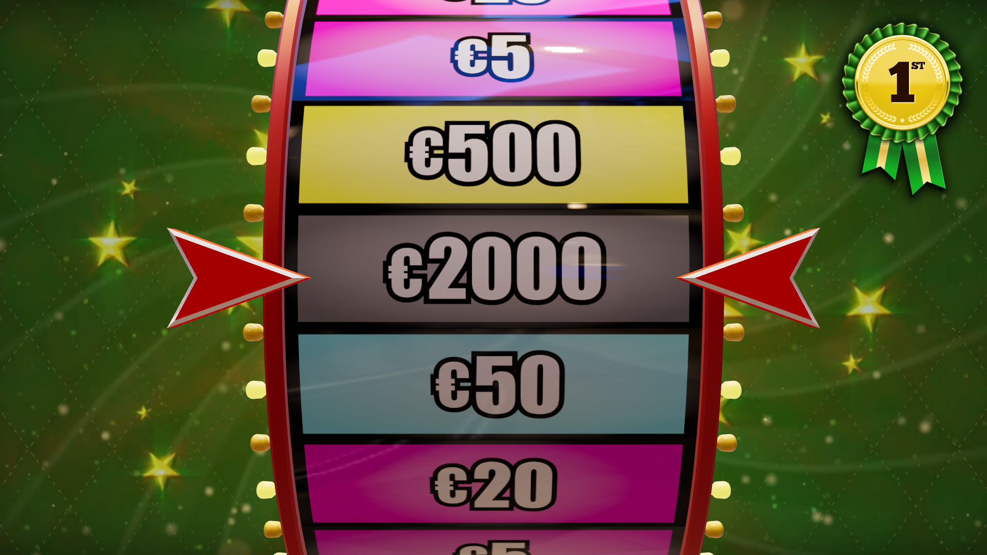 Themed casino night event