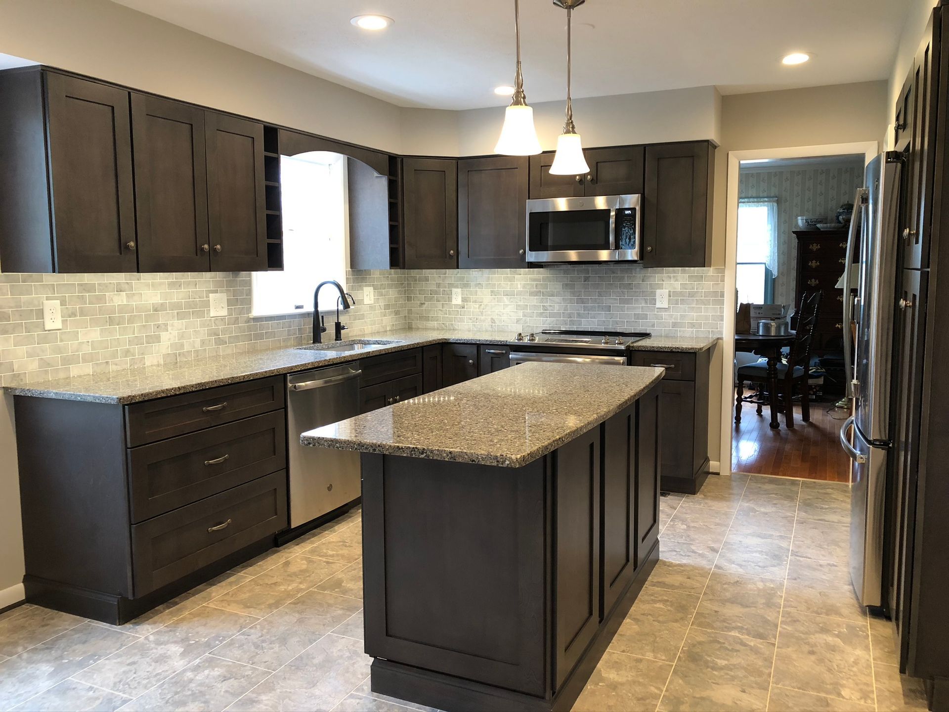 Contemporary Transitional Kitchen Remodel in Ellicott City, MD by American Kitchen Concepts, Inc. project photo 3