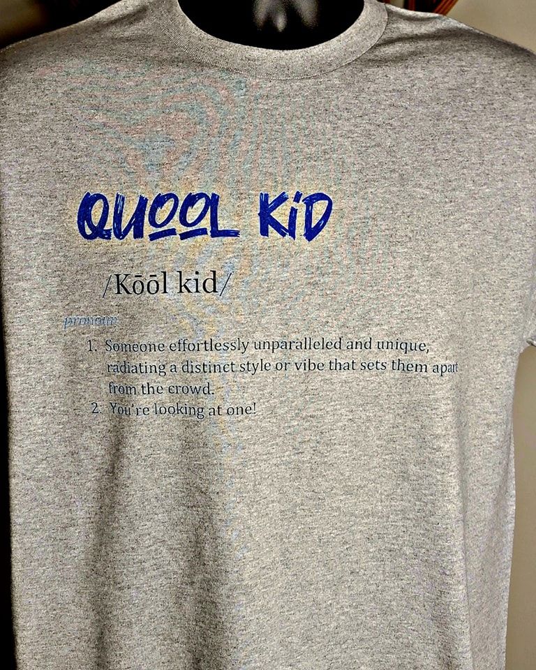 Definition of a Quool Kid - Heather Gray T-shirt