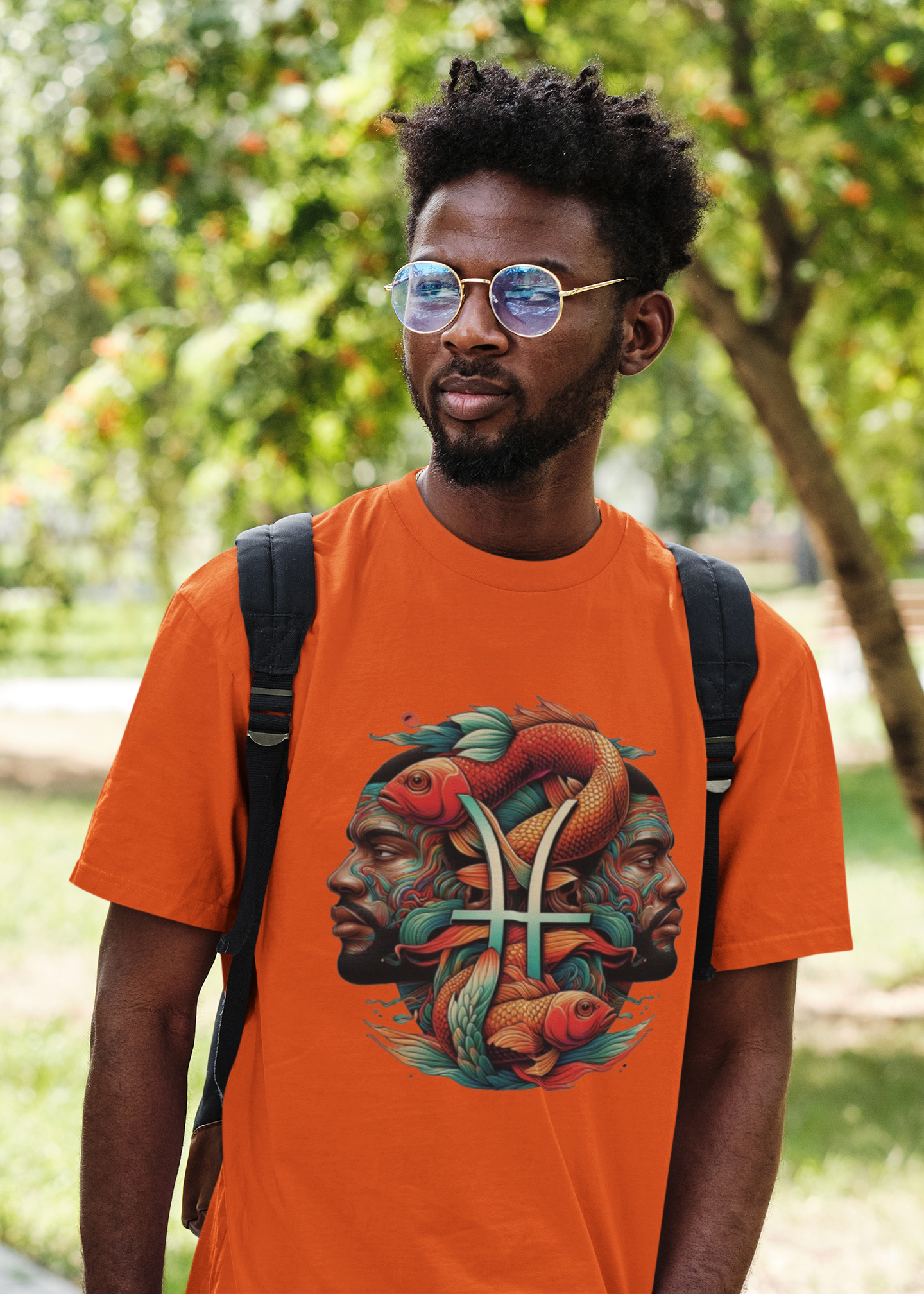 Men's Pisces Zodiac T-shirt