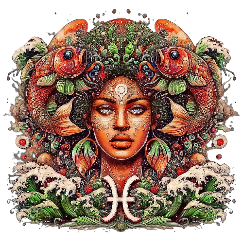 Women's Pisces Zodiac Sign T-Shirt 2