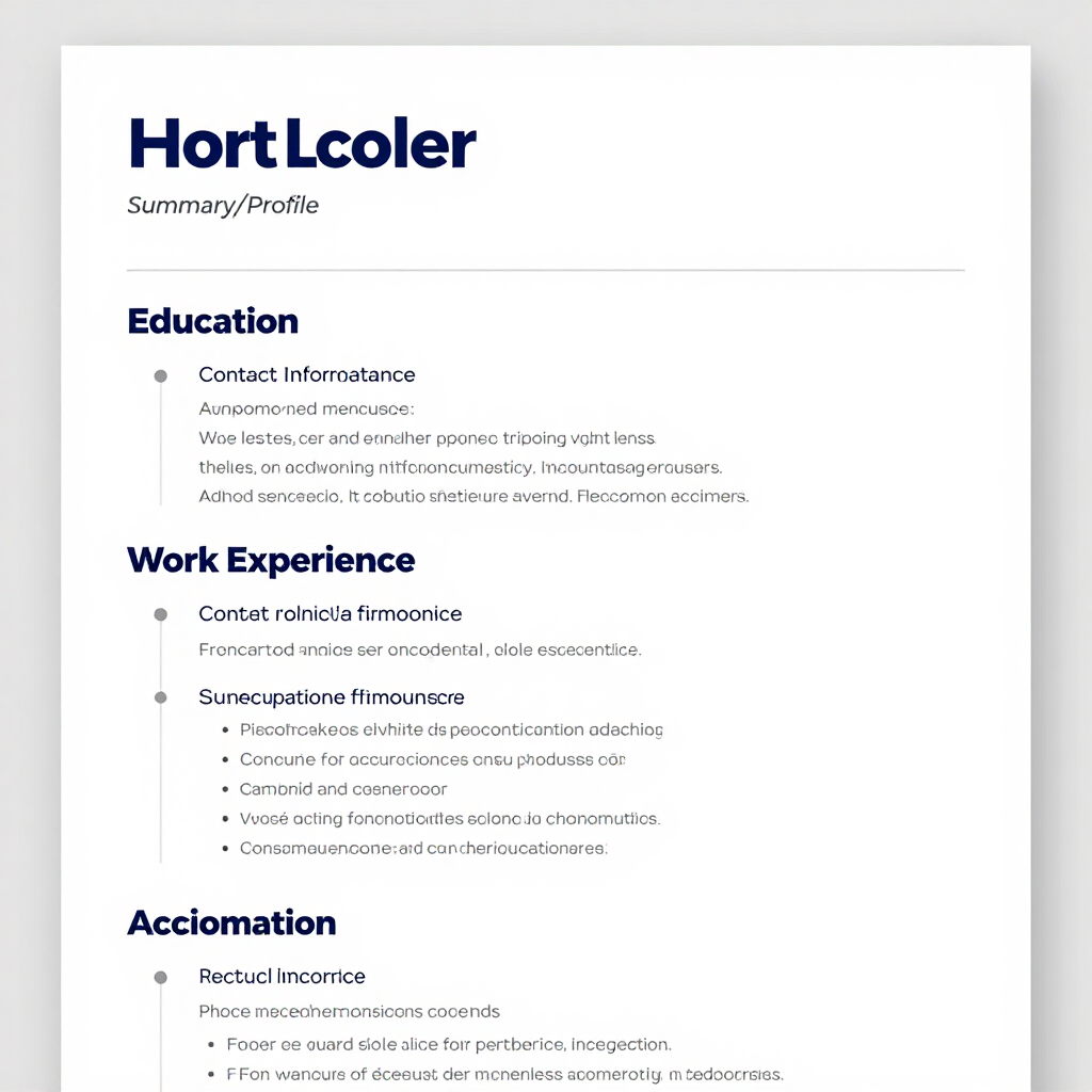 Resume Templates
