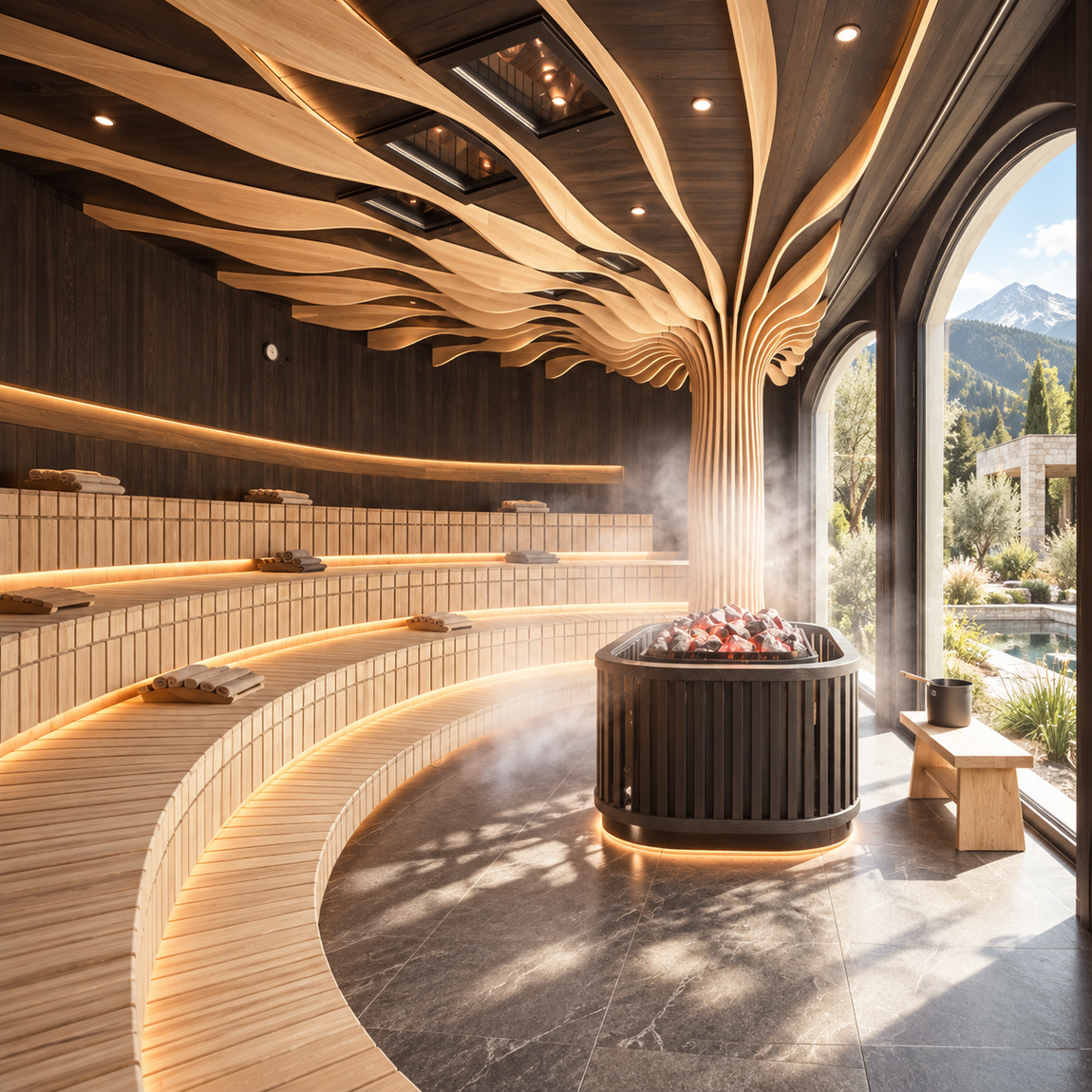 event sauna