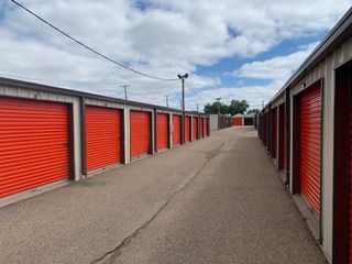 Amarillo Self Storage facility storage level view 