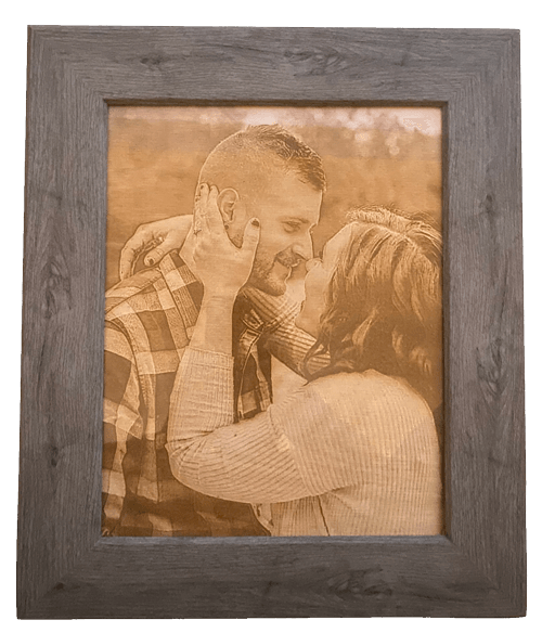 Laser Engrave Image of Couple