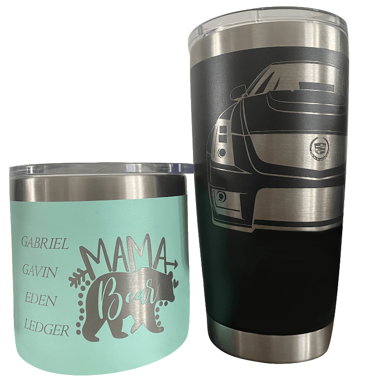 Tumbler Laser Engraving