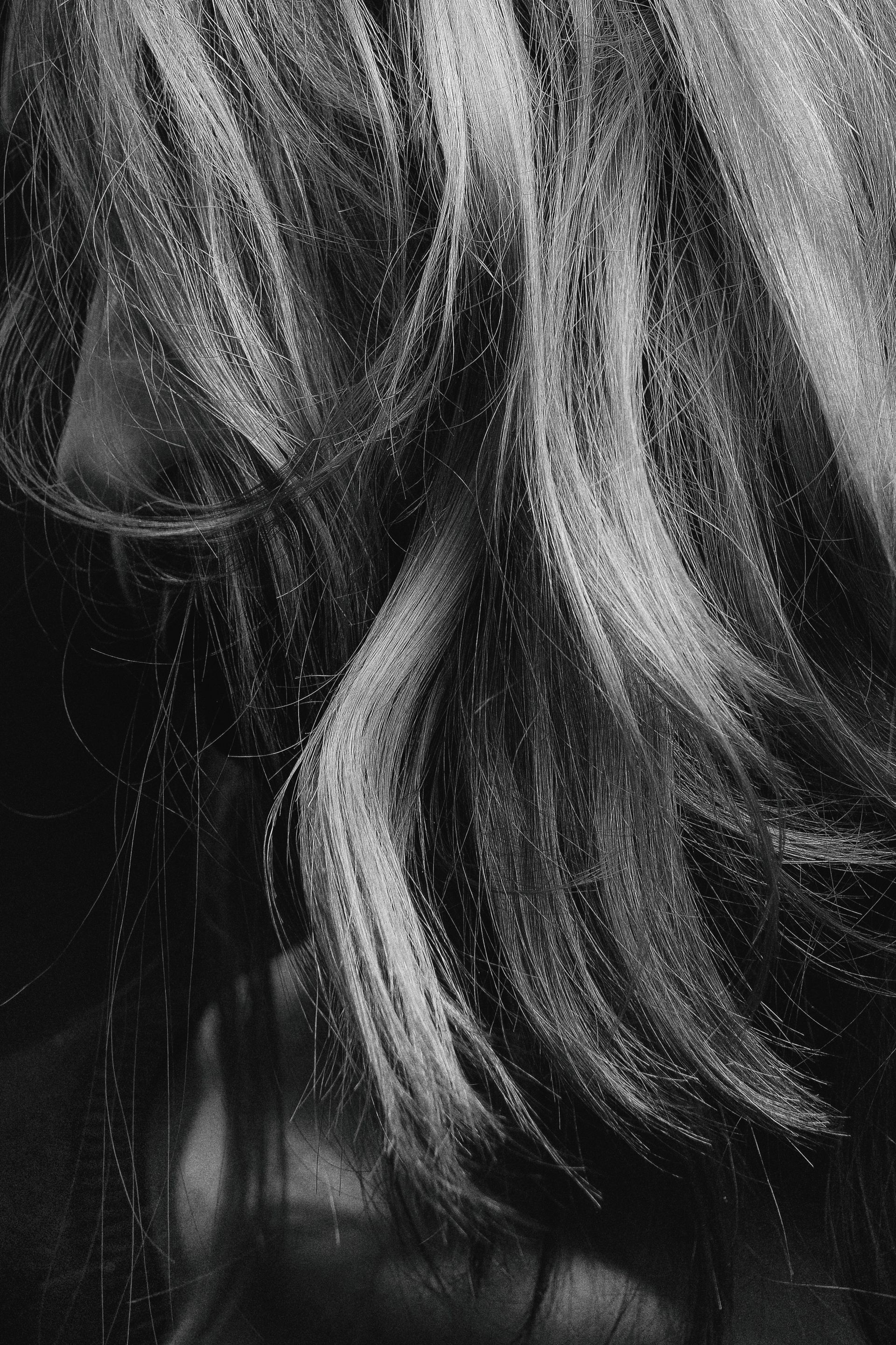 hair close up