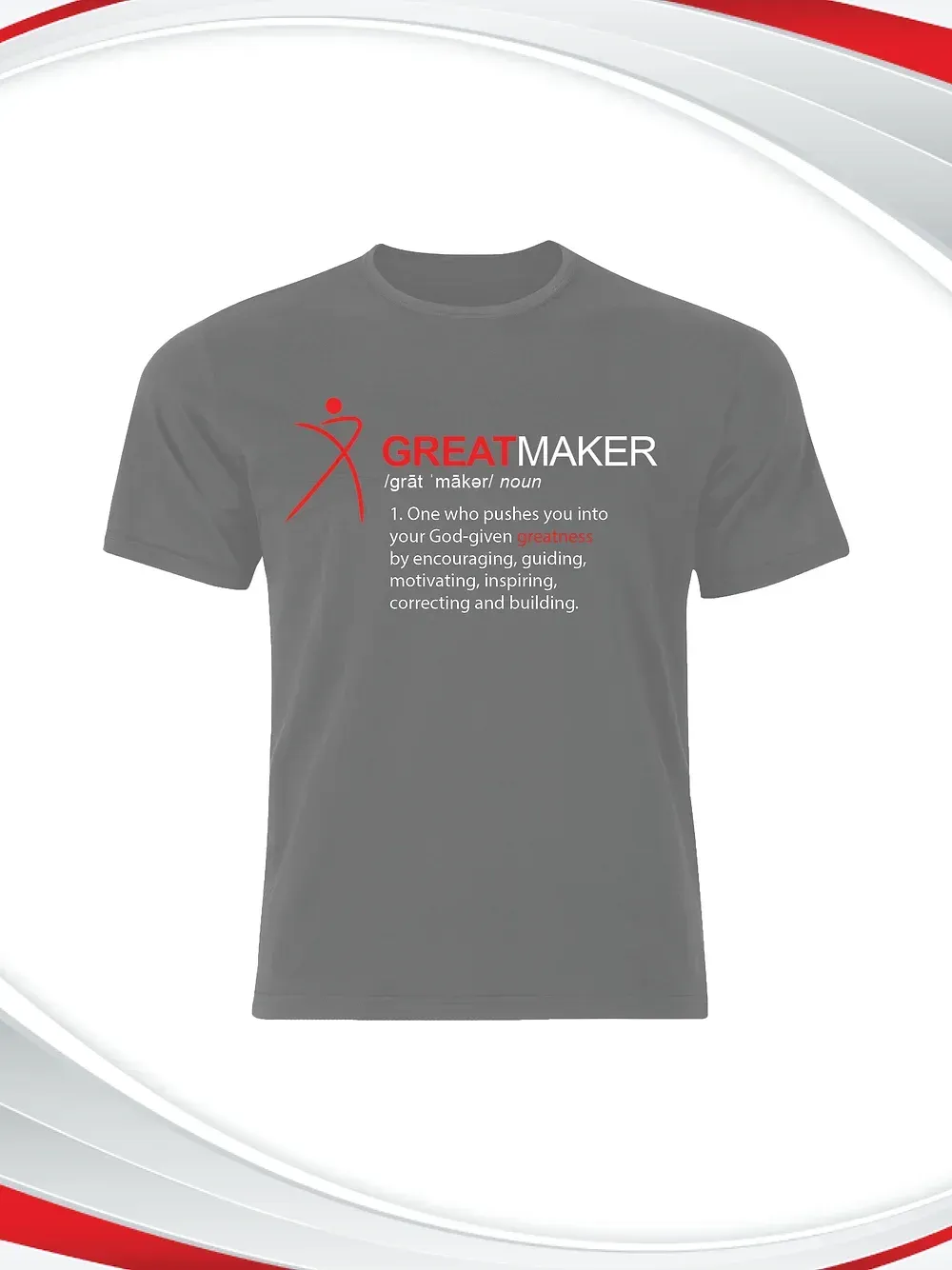 GreatMaker T-Shirt (Grey)