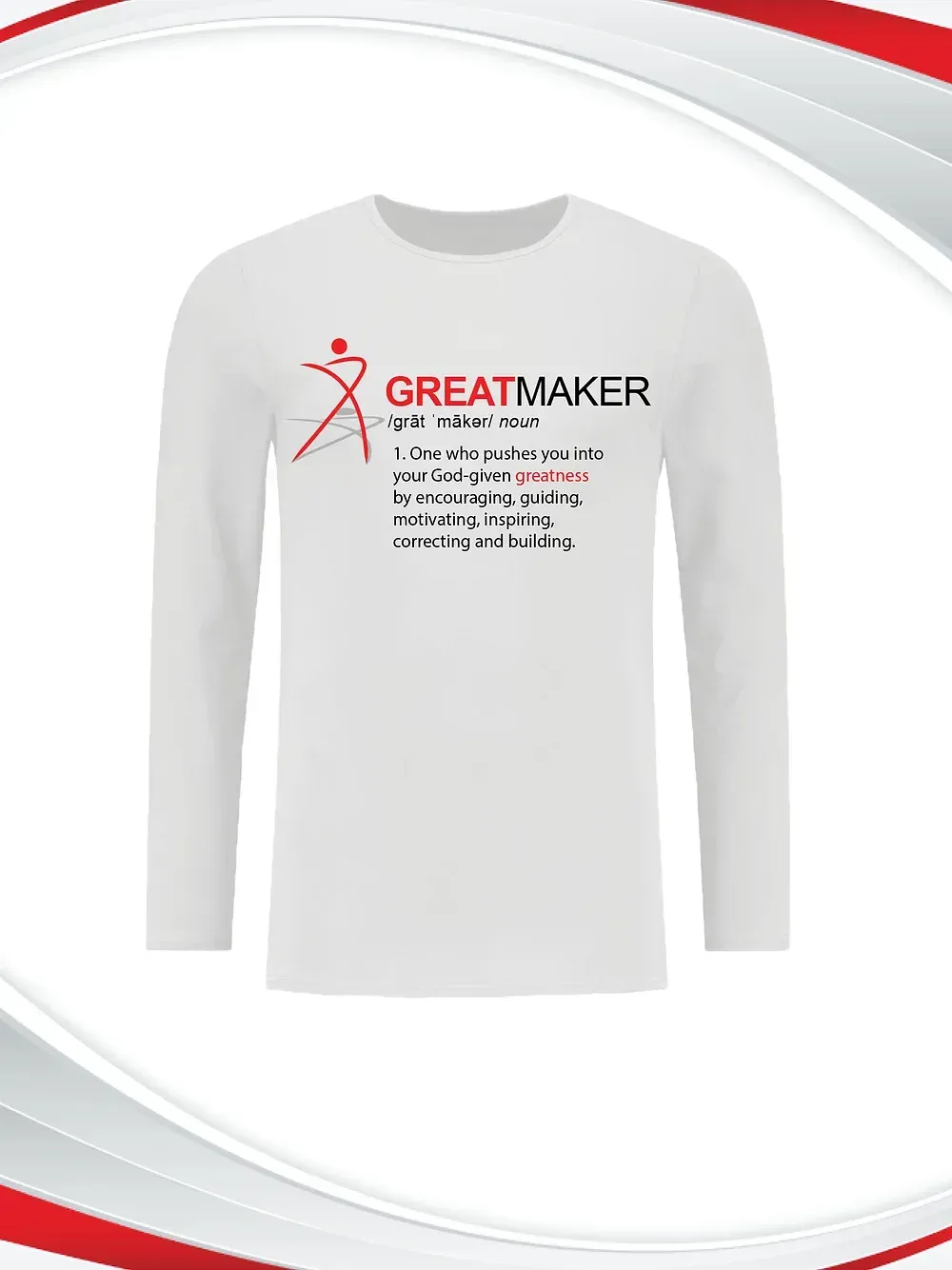 GREATMAKER (long-sleeved tee) White