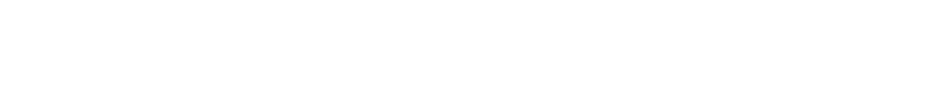 Barra orizzontale bianca minimalista con piccoli bordi verticali grigio chiaro su sfondo bianco.