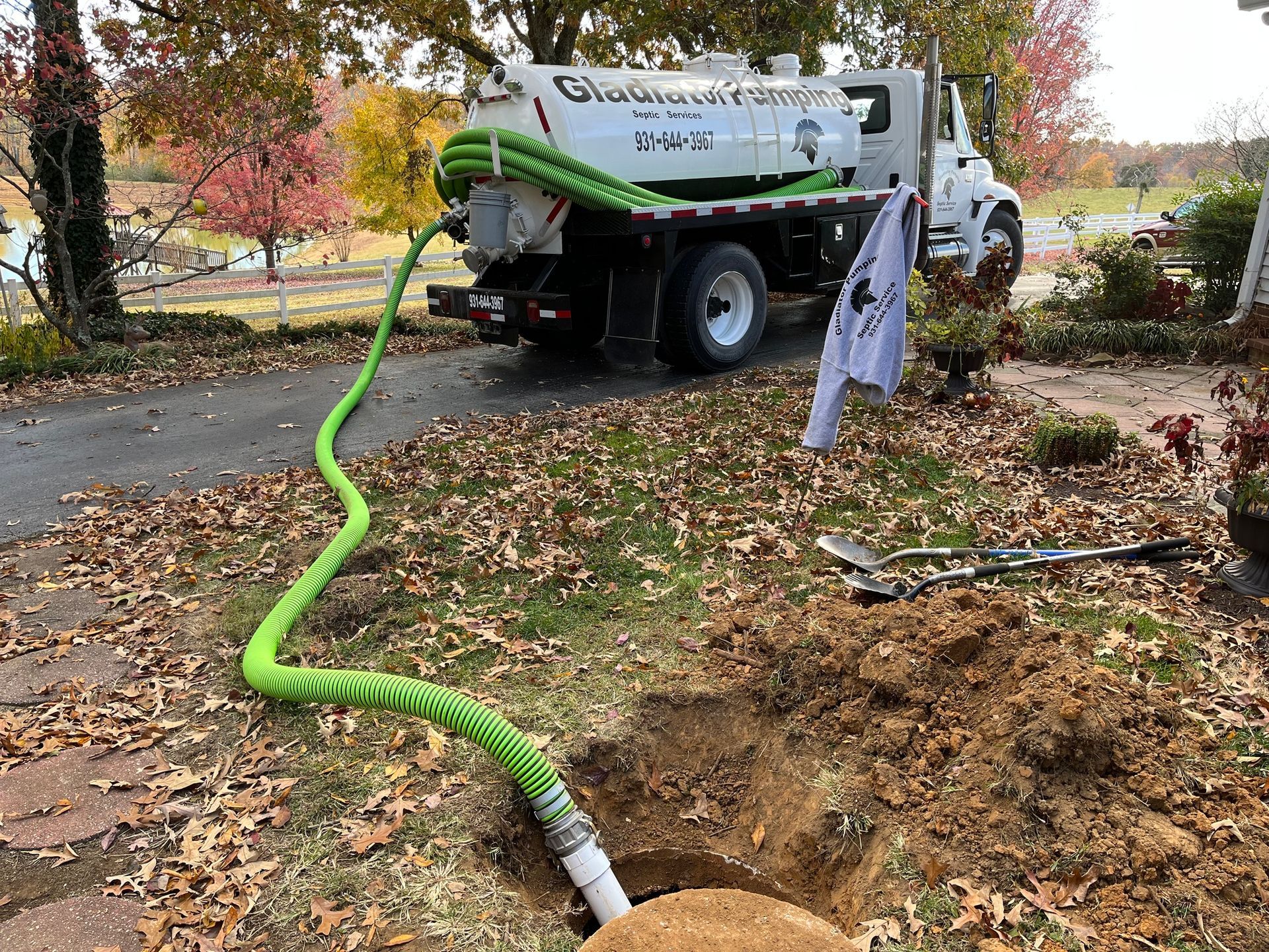 Pumping septic