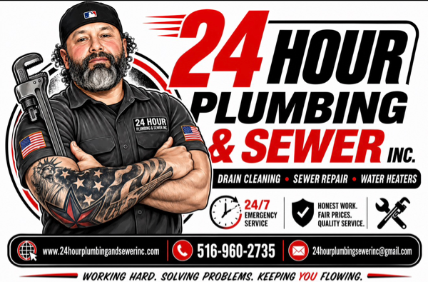 24 Hour Plumbing and Sewer Inc Logo