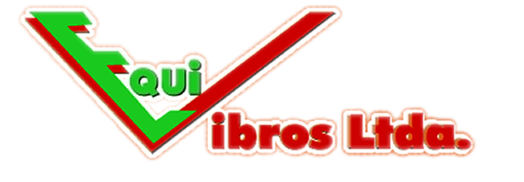 Un logotipo verde y rojo para Equivibros ltda.