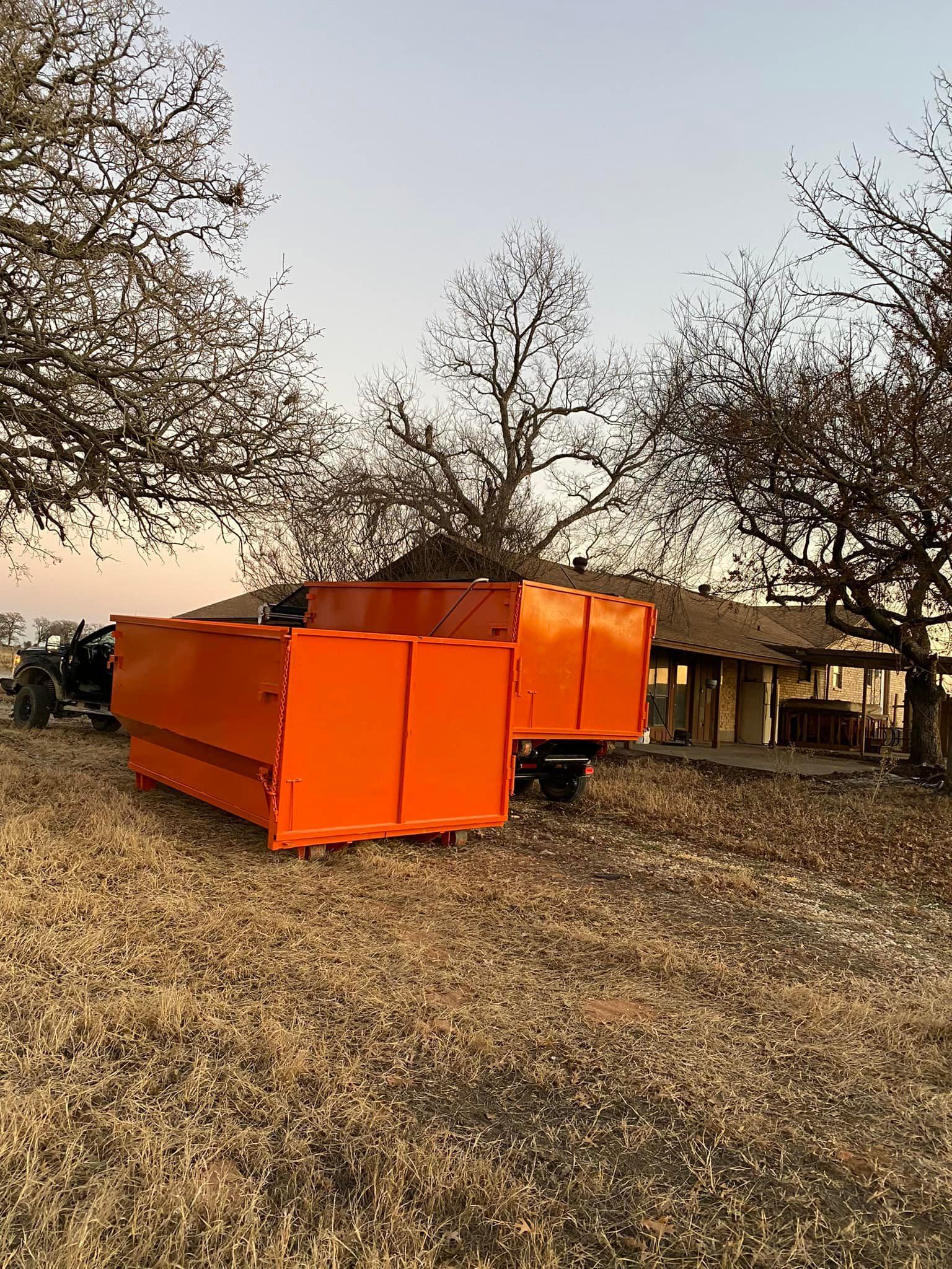 Planning a Smooth Project with Dumpster Rental in Whitney TX