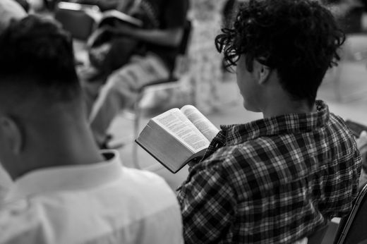 Church families fellowshipping together