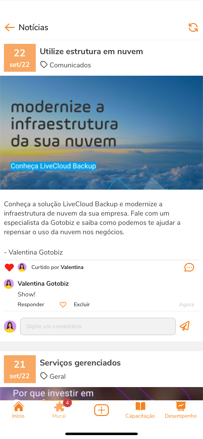 Como estou me sentindo hoje?