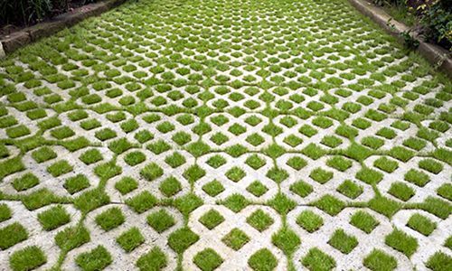 Porous Paver Driveway