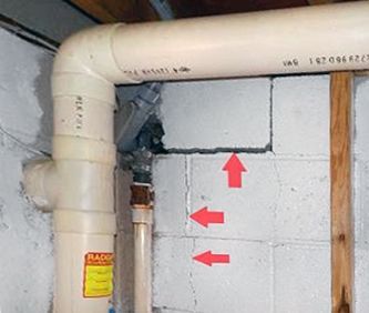 Step Cracks in Foundation