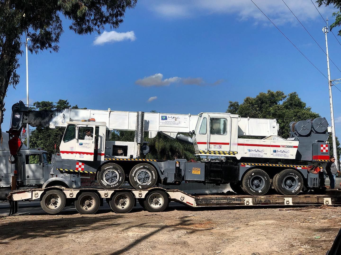 Grua TMS 30 Ton