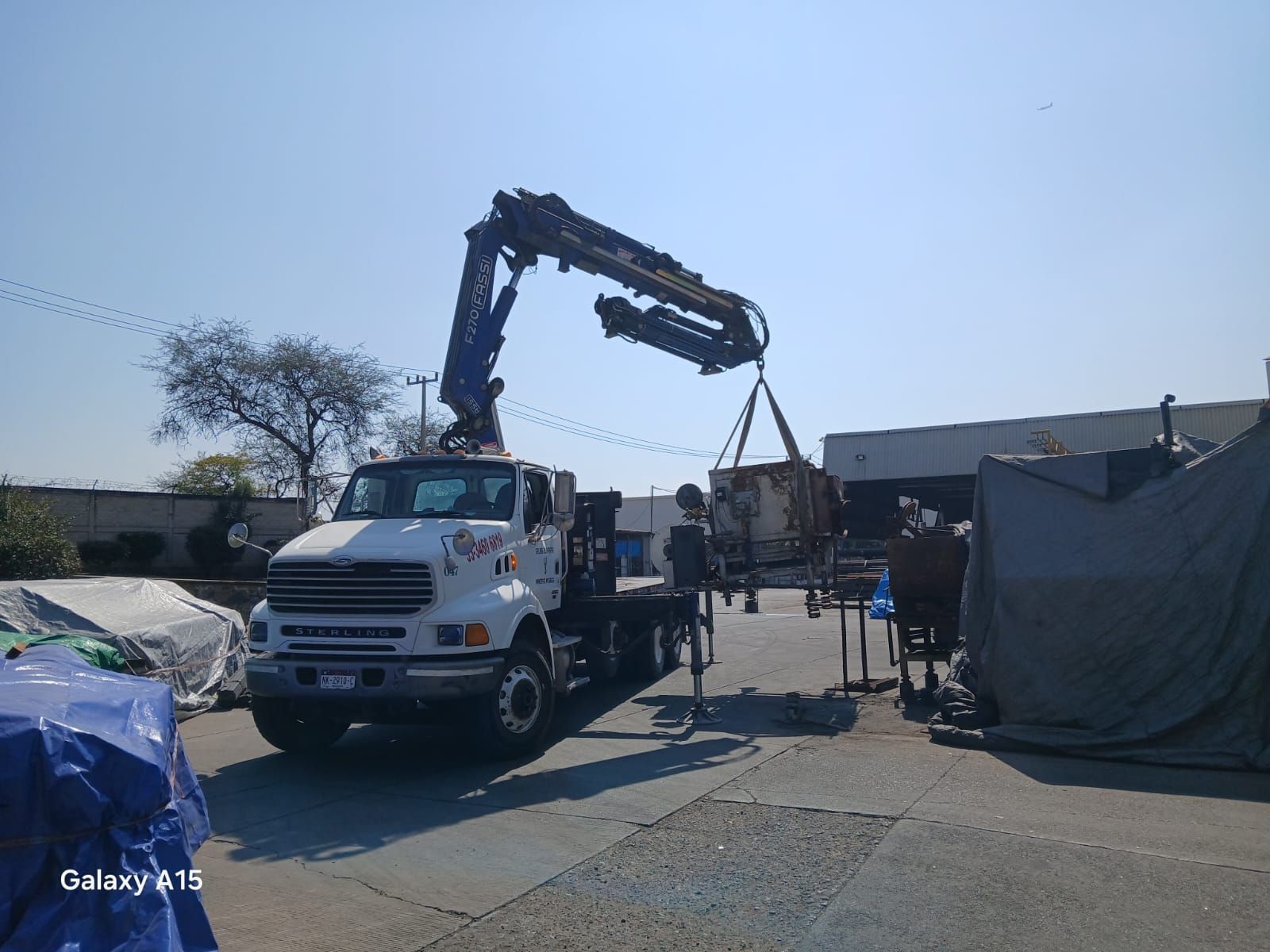 Grua Hiab de 14 Ton