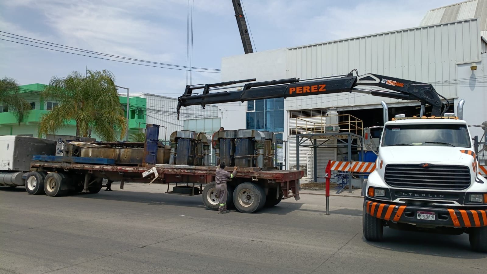 Grua Hiab de 10 Ton