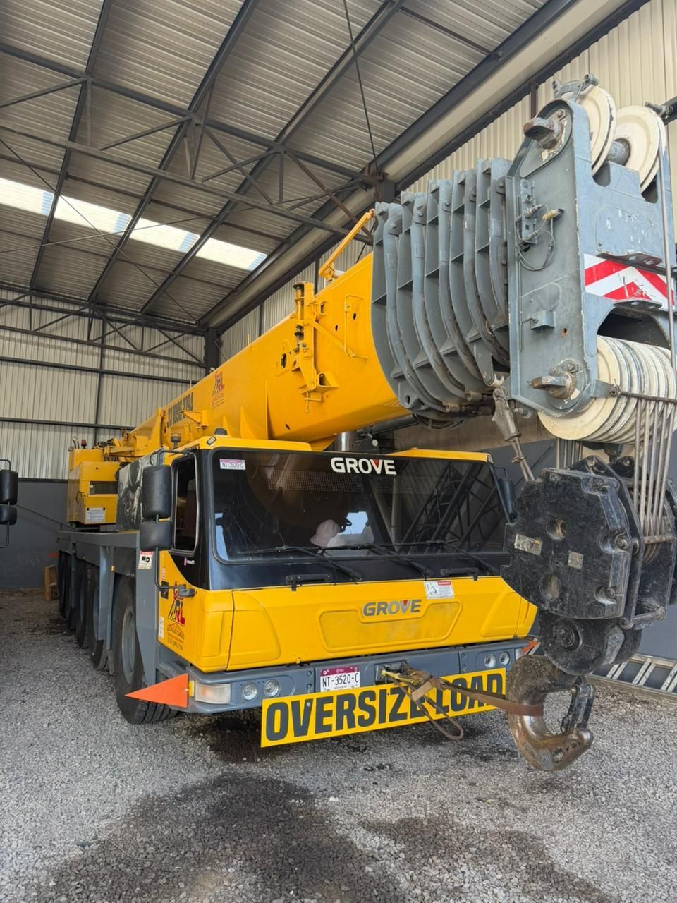 Grua Groove TMS 220 tON