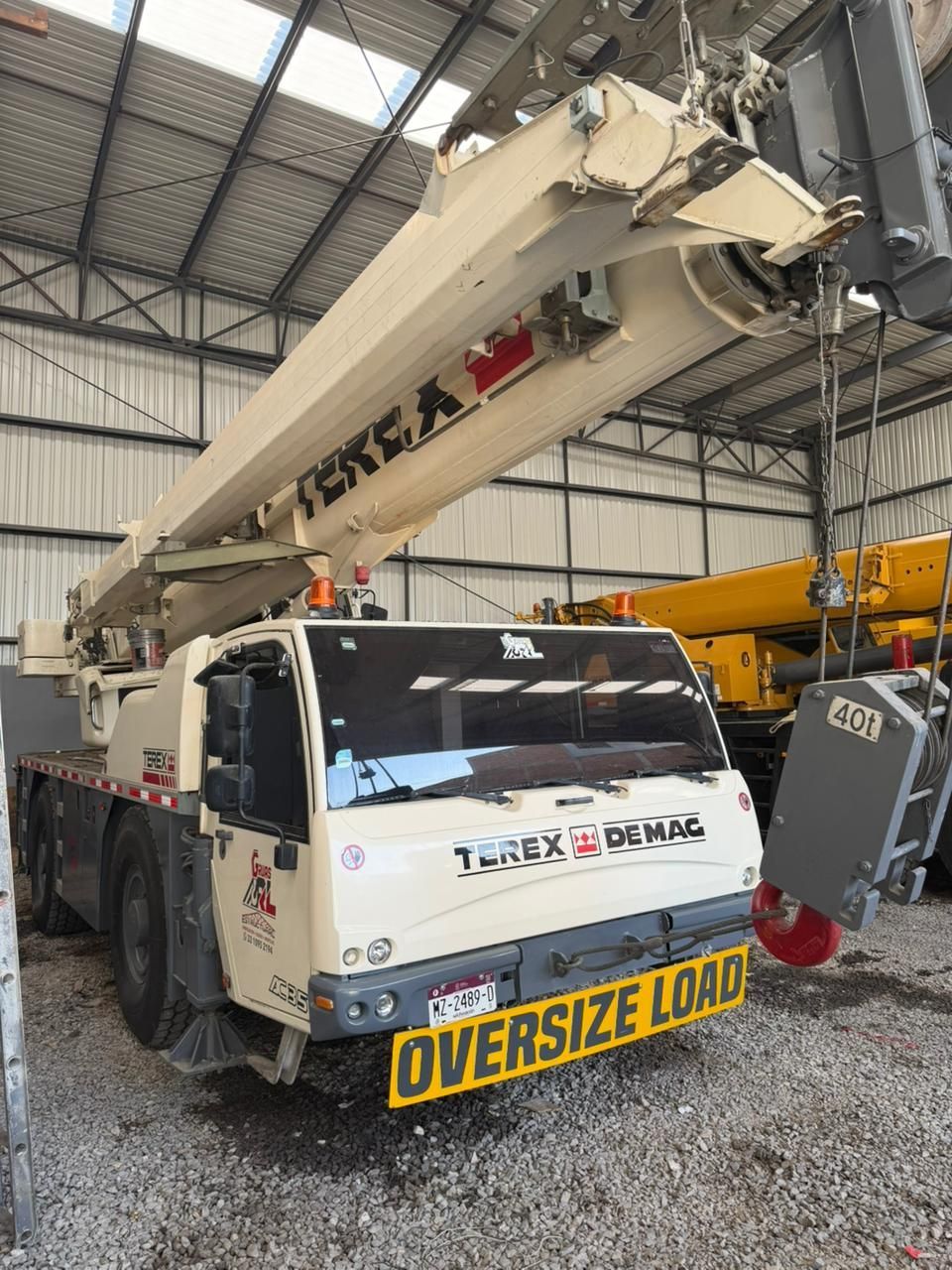 Grua Terex de 160 Ton