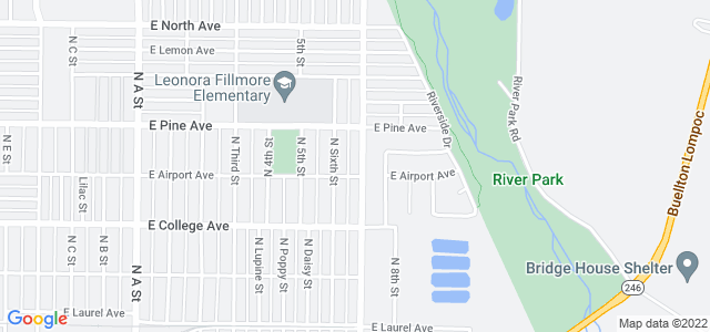 Map of business location