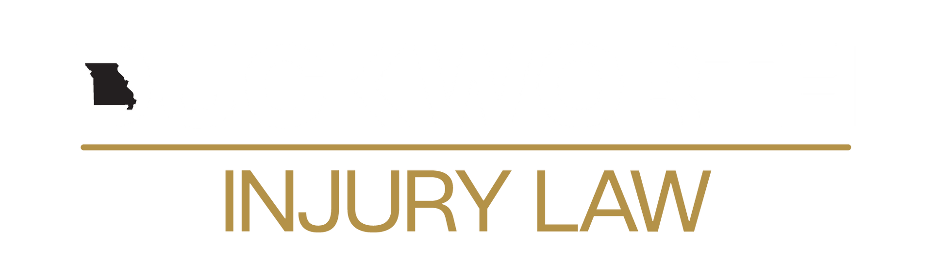 White & Gold Logo Header | Duckworth Injury Law