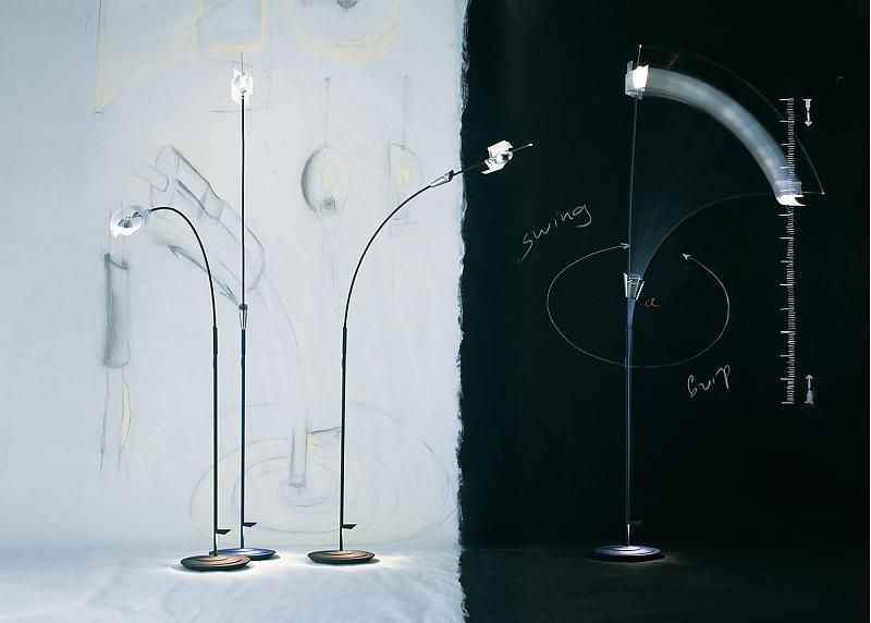 #biegsames #Leselicht-Objekt #Swingading, mittels #verschiebbarem Design-Gewicht,
#verstellbarer Spiral-Diffusor und Reflektor,
#Fassung Gy6,35, max. 50W,
#Sensordimmer,
#Fuß und Biegestab schlammfarbig pulverbeschichtet
#Ausstellungsmodell:
#Sonderpreis: 599,- €, #steinhauer.top