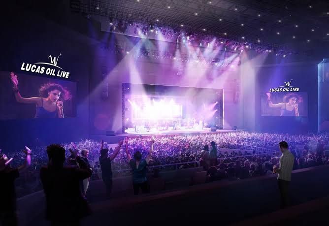 Lucas Oil Live at WinStar World Casino in Thackerville, Oklahoma near River of Love Resorts featuring concerts, comedy shows, and live entertainment from nationally touring artists.