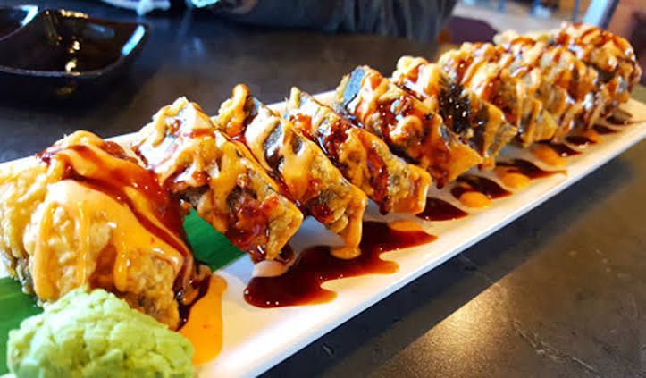 Fuku Japanese Grill in Gainesville, Texas near River of Love Cabins serving fresh sushi, hibachi, ramen, teriyaki, and authentic Japanese cuisine.