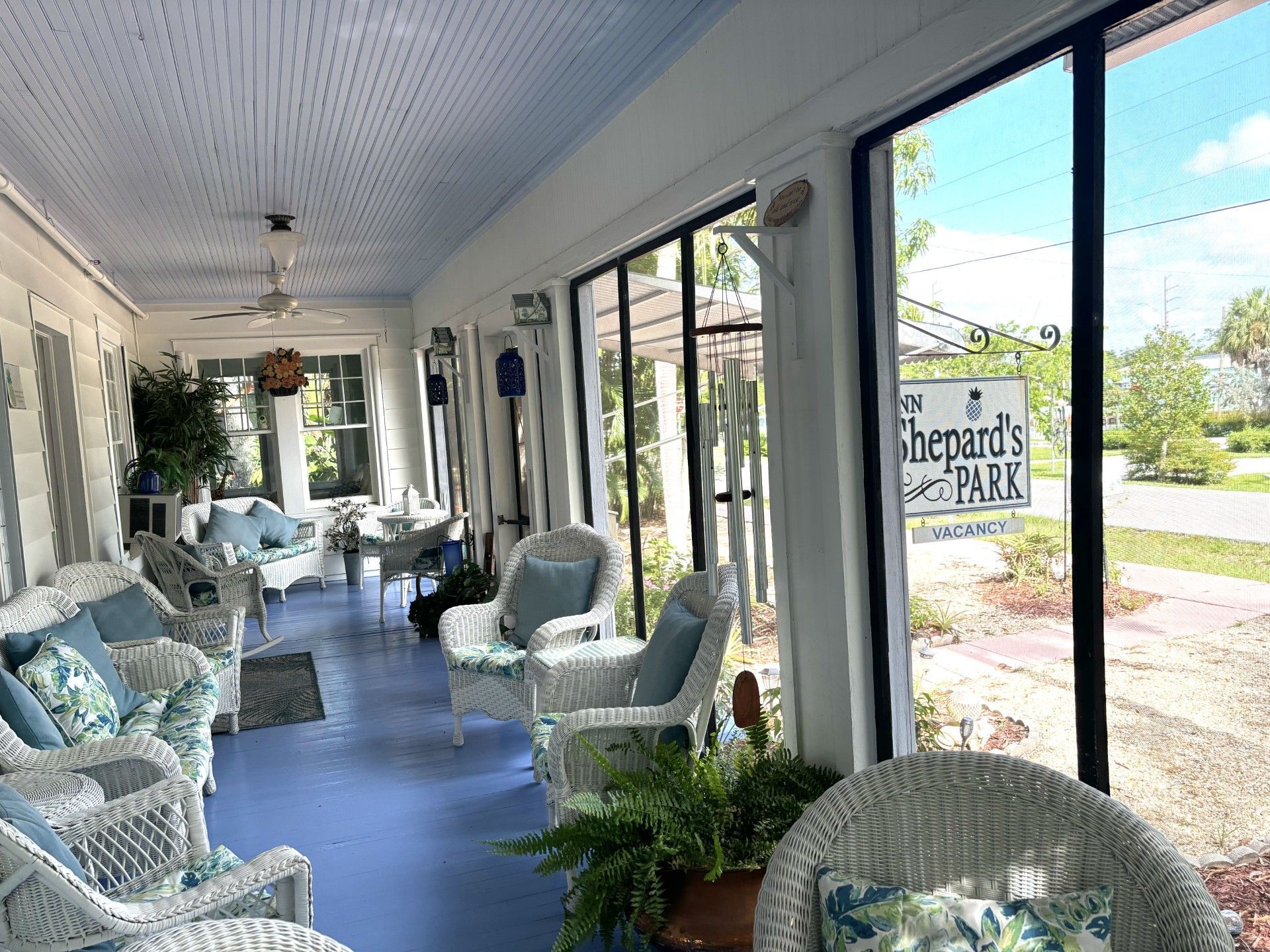 Inn Shepard's Park Bed and Breakfast in Stuart Florida for a luxurious stay in historic downtown Stuart