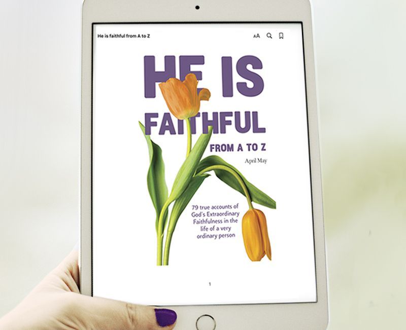 Go To Store He Is Faithful Christian Book By April May Gems Australia NZ